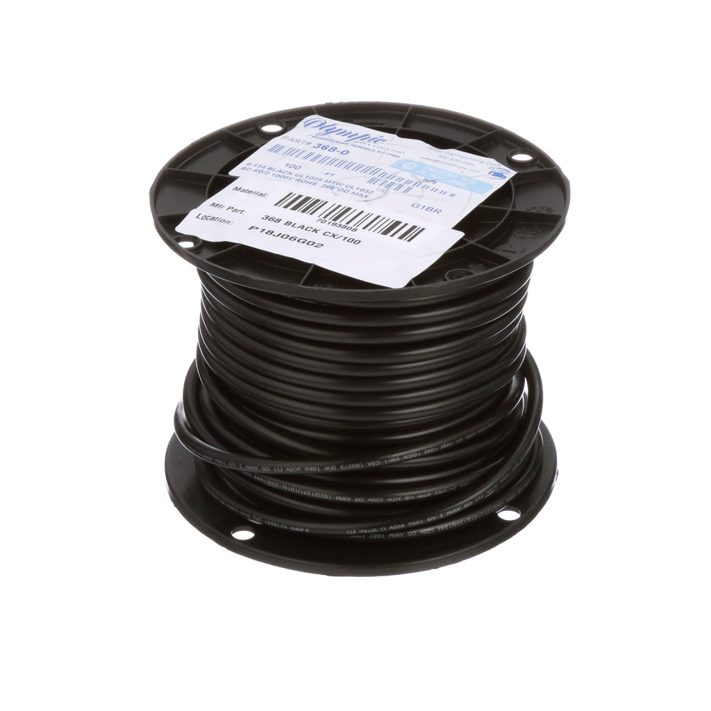 Olympic Wire and Cable Corp. 368 BLACK CX/100