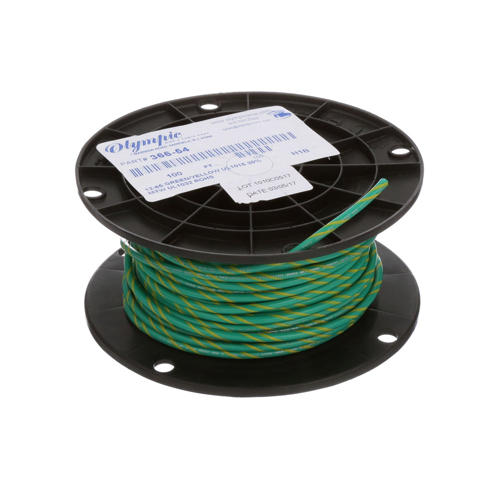Olympic Wire and Cable Corp. 366 GRN/YEL CX/100