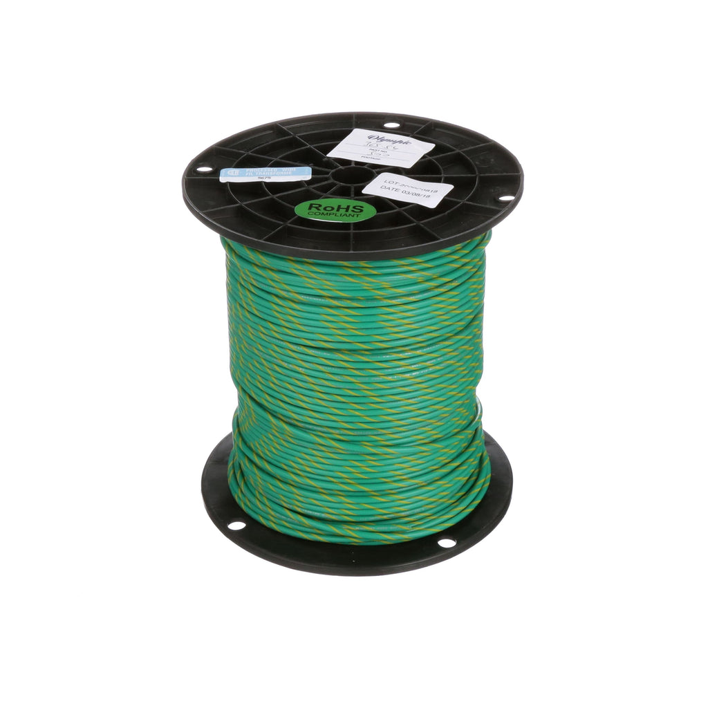 Olympic Wire and Cable Corp. 365 GRN/YEL CX/500