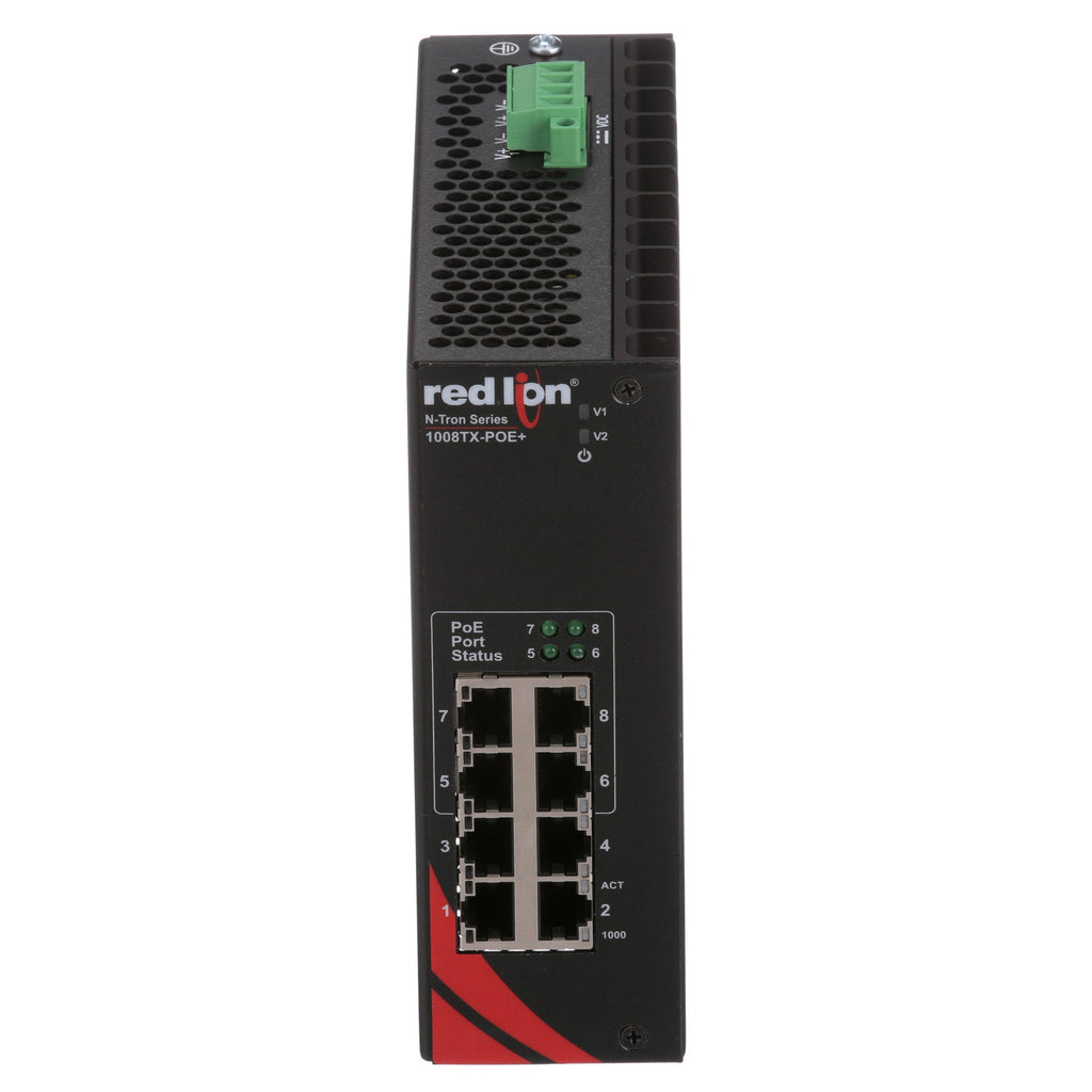 Red Lion Controls 1008TX-POE+